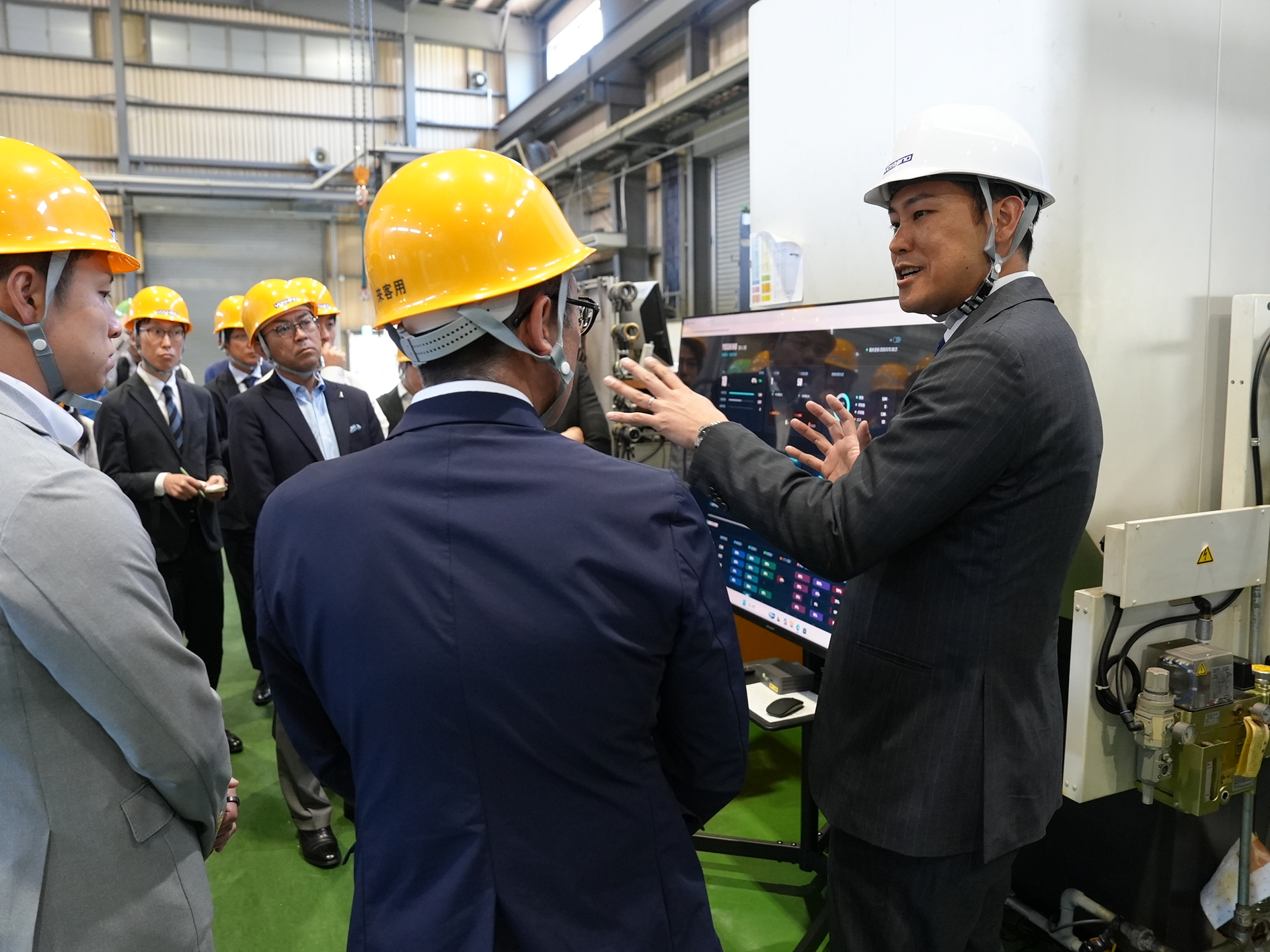 第1工場の見える化システム説明