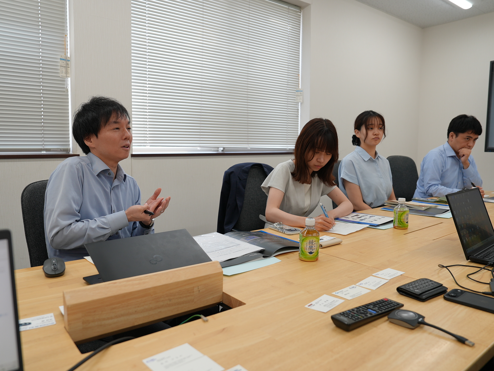 職員の皆様との質疑応答・意見交換