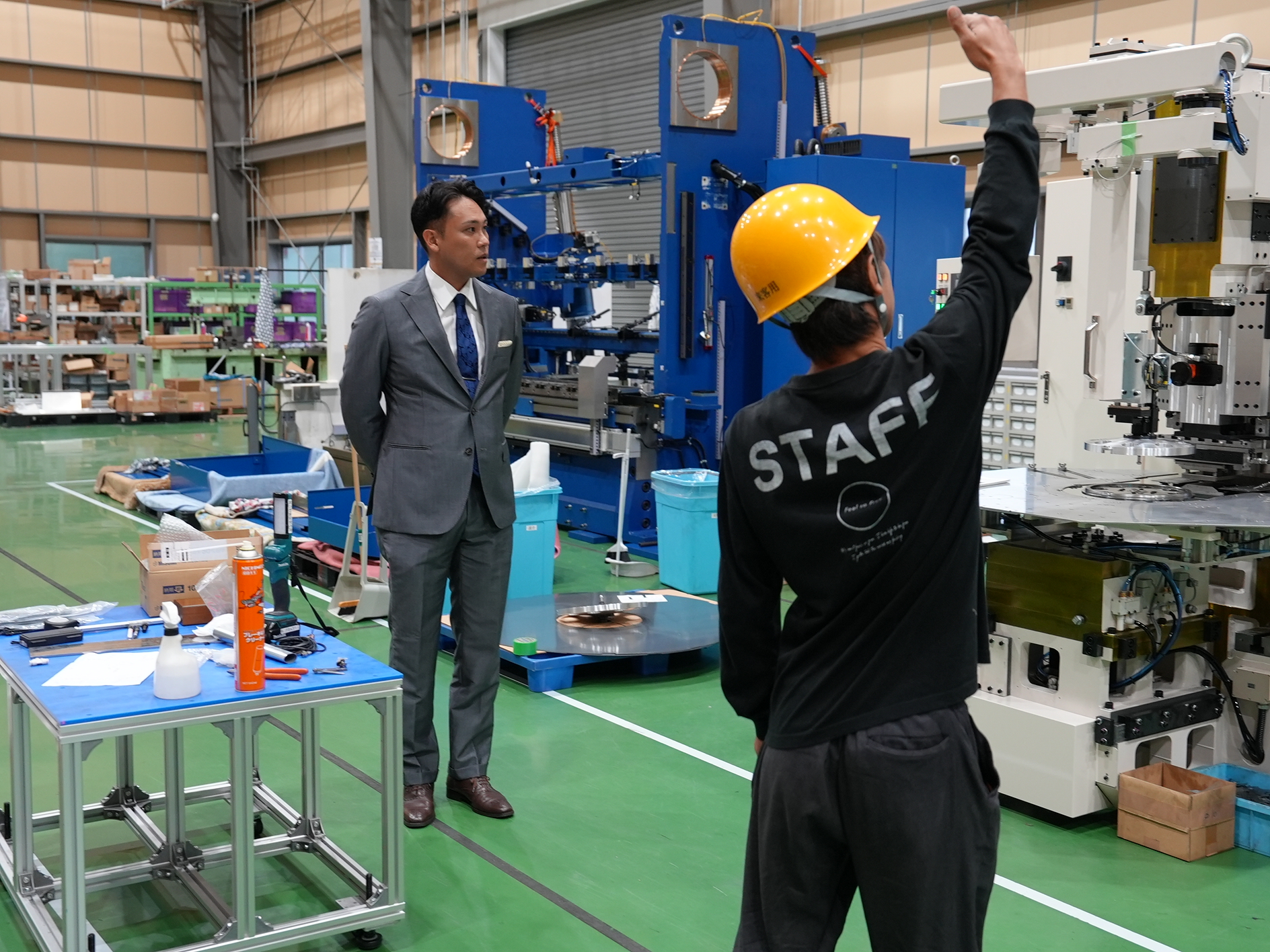 代表取締役CEO吉野友章のプロモーション動画撮影風景